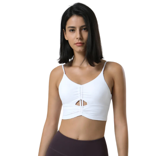 Style #2115 Trueluu Cross Back Yoga Bra by EliteFit