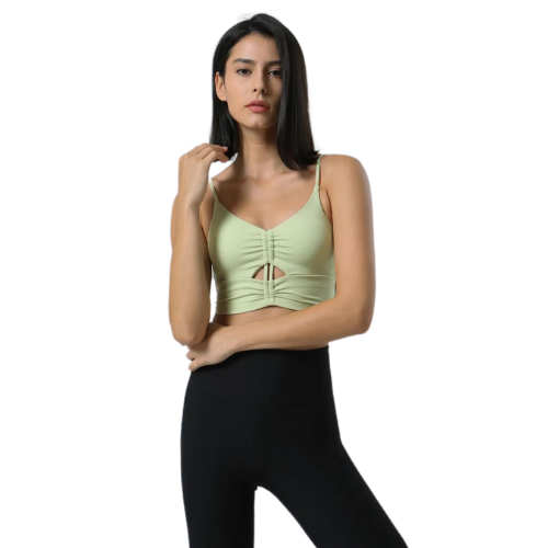 Style #2115 Trueluu Cross Back Yoga Bra by EliteFit