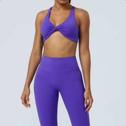 Style #2303 + #2308 2 Piece Set Workout Fitness Wear Yoga